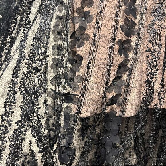 Dress the Population lace embellished maxi dress L - Picture 11 of 14